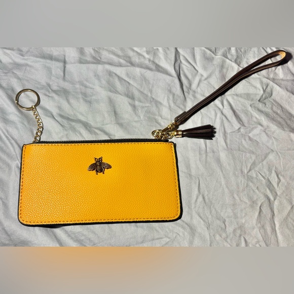 Calvin Klein small orange wristlet and bee wristlet - Picture 3 of 9